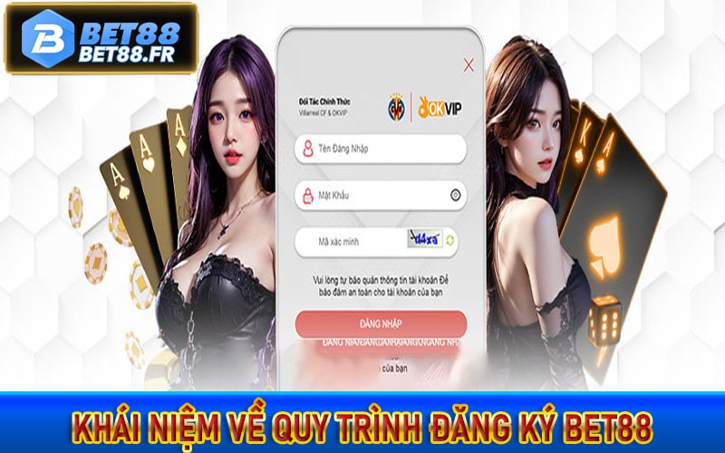 Khái niệm về quá trình đăng ký bet88